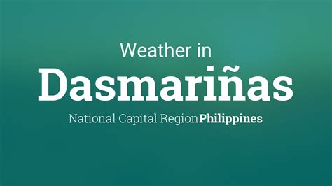 weather dasmariñas